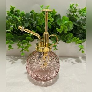 Plant Spray Bottle Plant Mister Glass 6.3 Inches Tall Vintage Plant Sprayer Mist